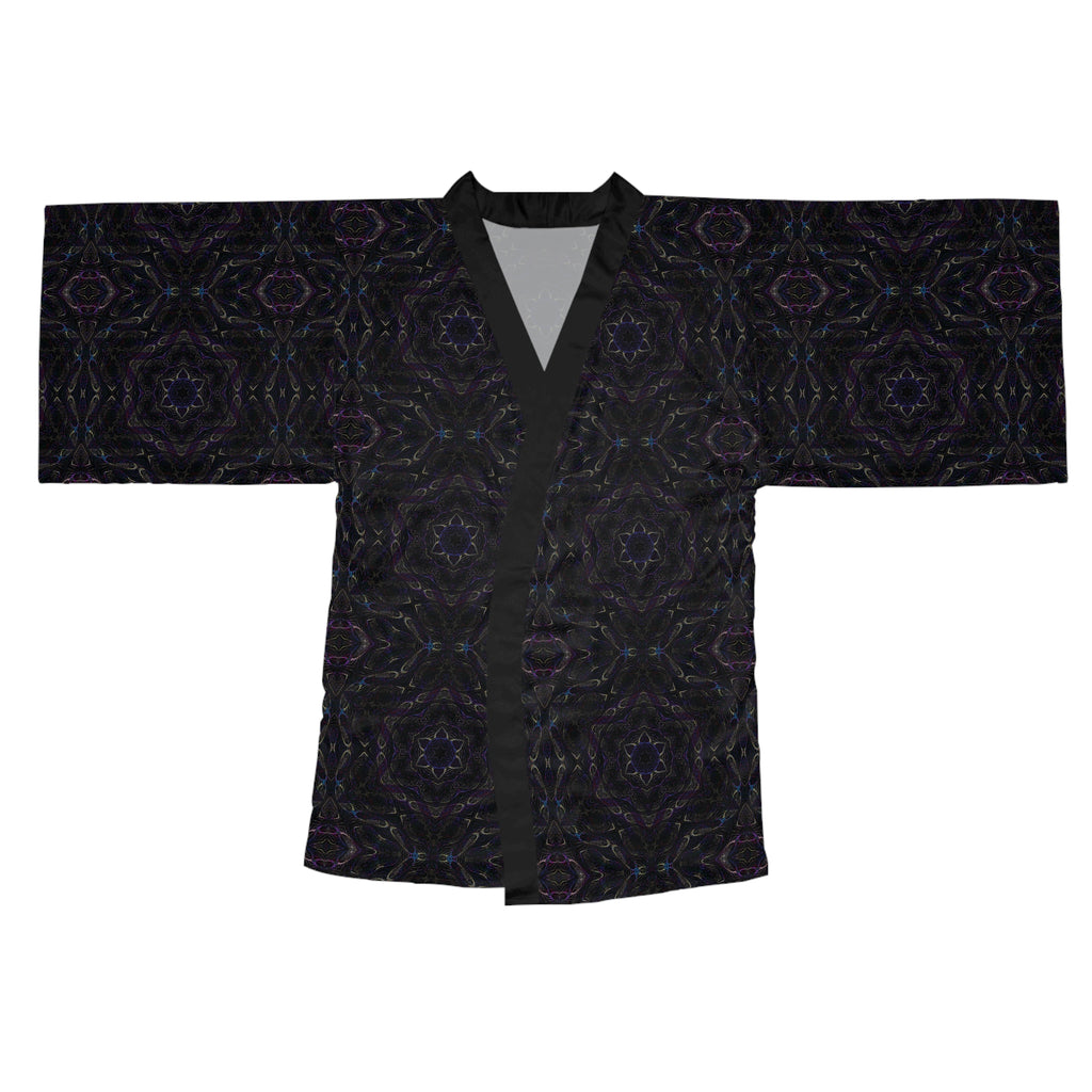 Long Sleeve Kimono Robe - P5 Kaleidoscopic No.13