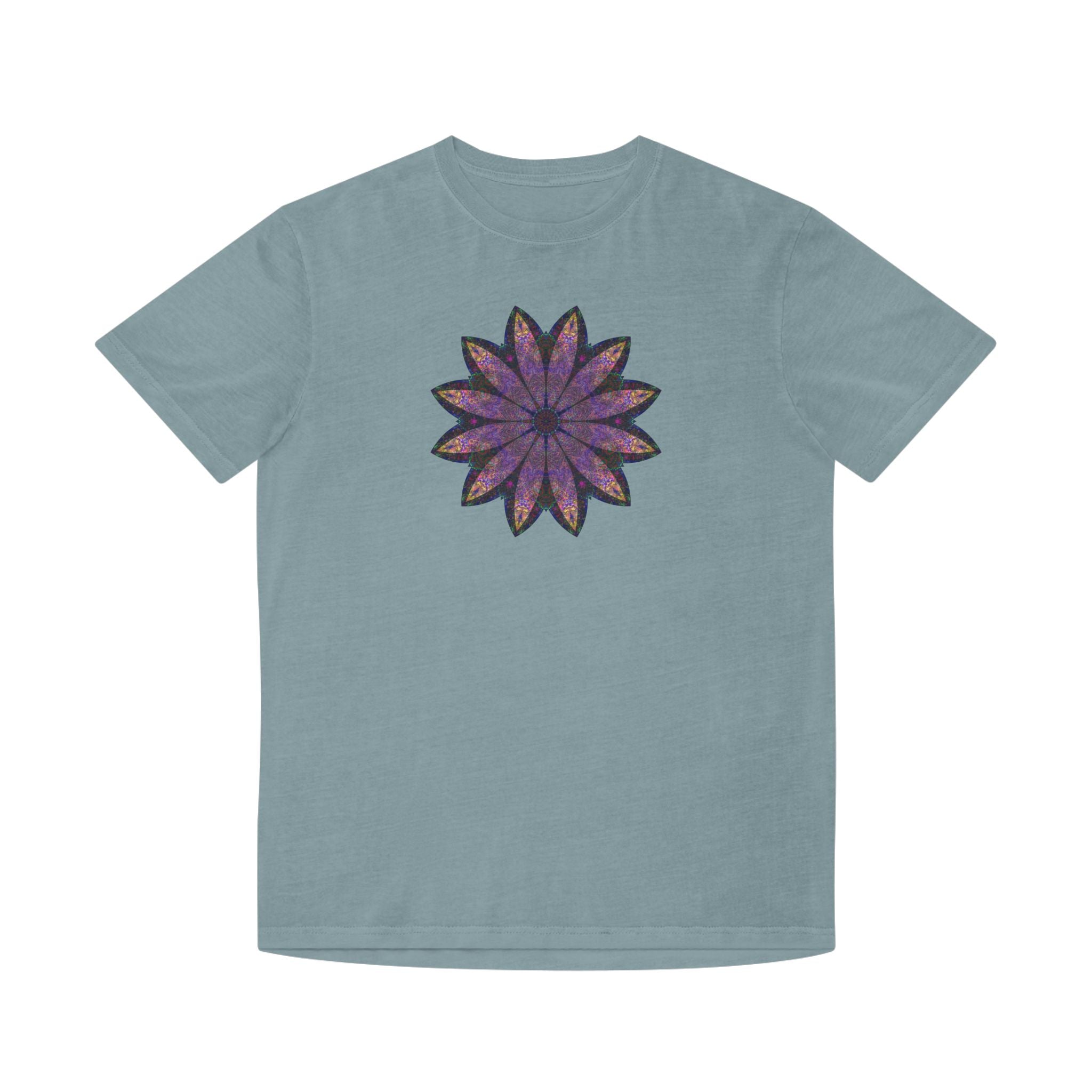 Unisex Faded Shirt - Love Light Mandalas No.24