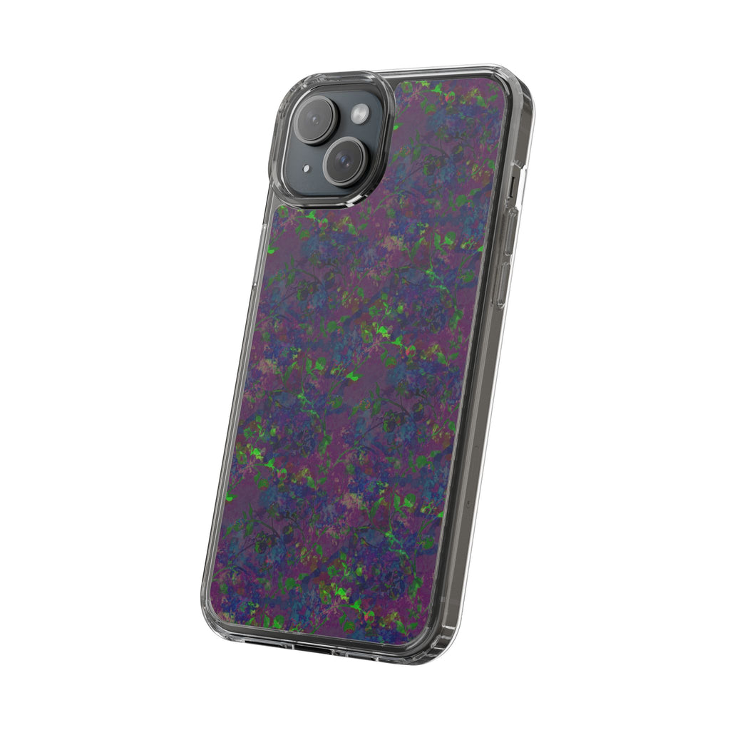 iPhone 15 Clear Case – Hidden Weave Series V3 No.23