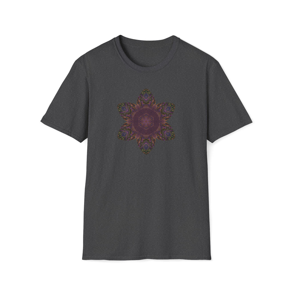 Unisex Softstyle T-Shirt - Love Light Mandalas No.3