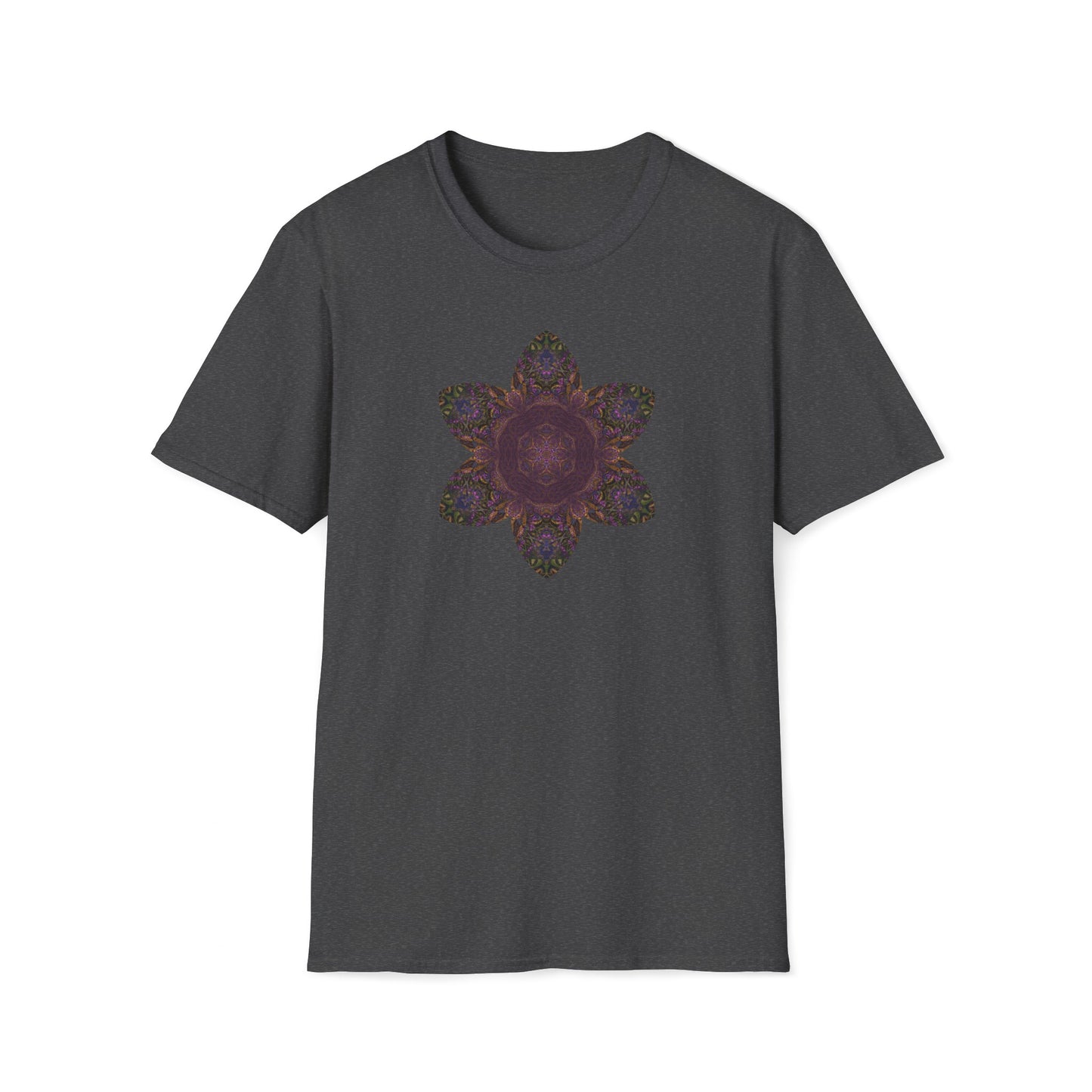 Unisex Softstyle T-Shirt - Love Light Mandalas No.3