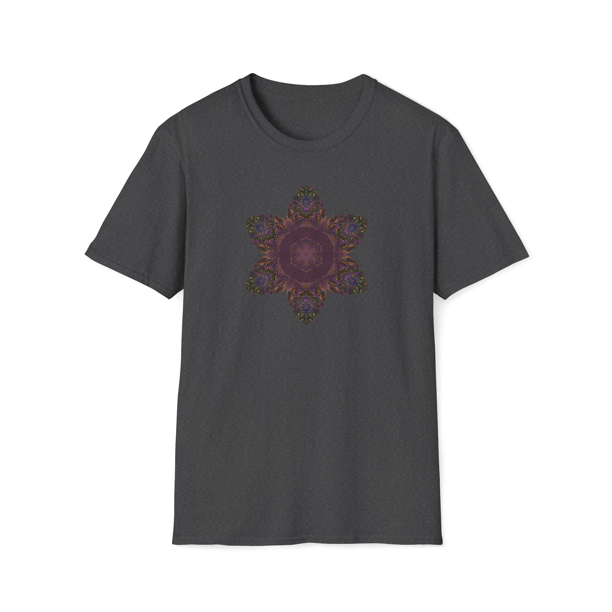 Unisex Softstyle T-Shirt - Love Light Mandalas No.3