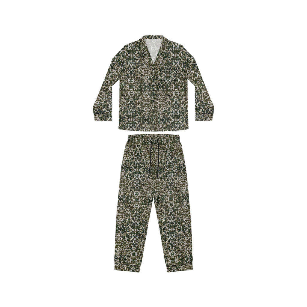 Women's Satin Pajamas - Hidden Weave No.8