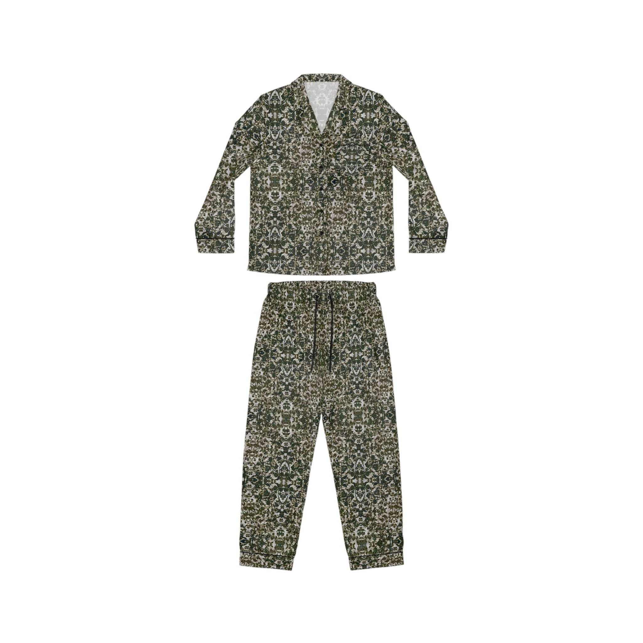 Women's Satin Pajamas - Hidden Weave No.8