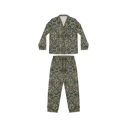 Women's Satin Pajamas - Hidden Weave No.8