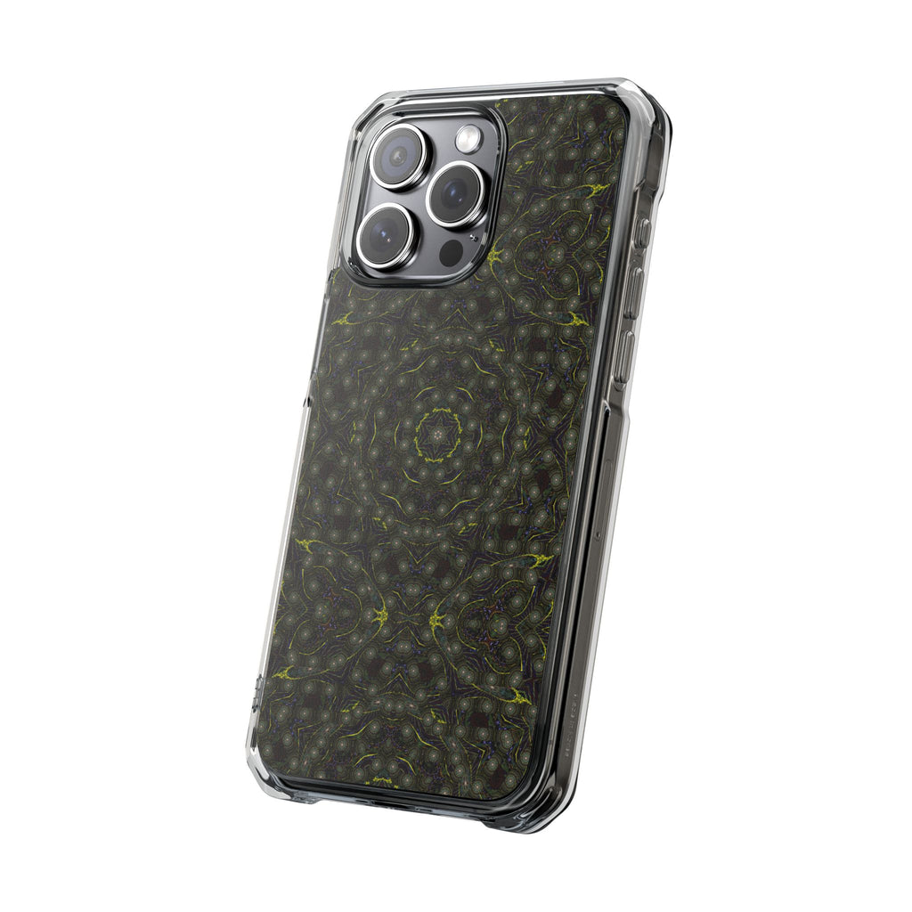 iPhone 15 Magnetic Clear Impact Case - P5 Kaleidoscopic No.2