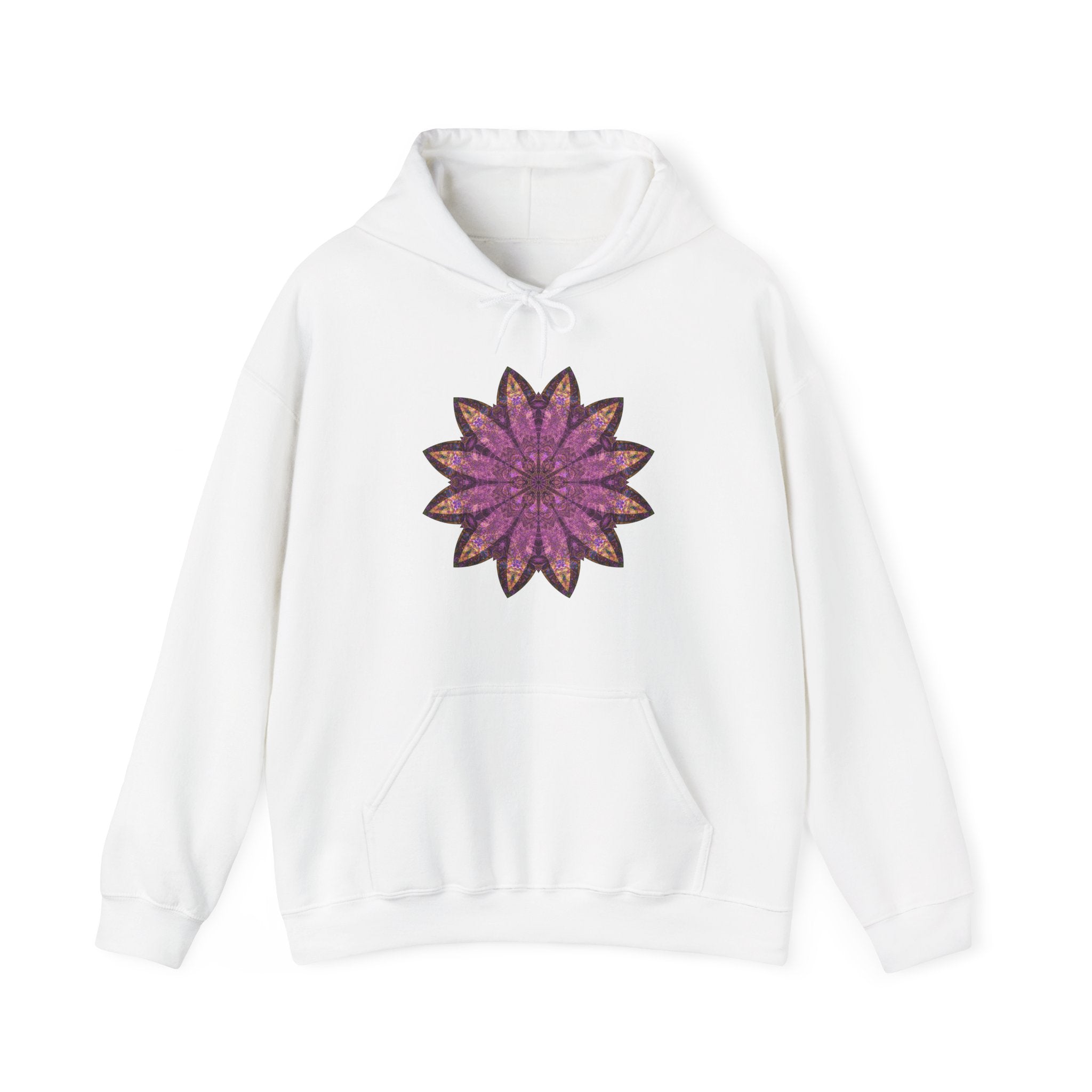 Unisex Heavy Blend™ Hooded Sweatshirt - Love Light Mandalas No.16
