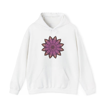 Unisex Heavy Blend™ Hooded Sweatshirt - Love Light Mandalas No.16