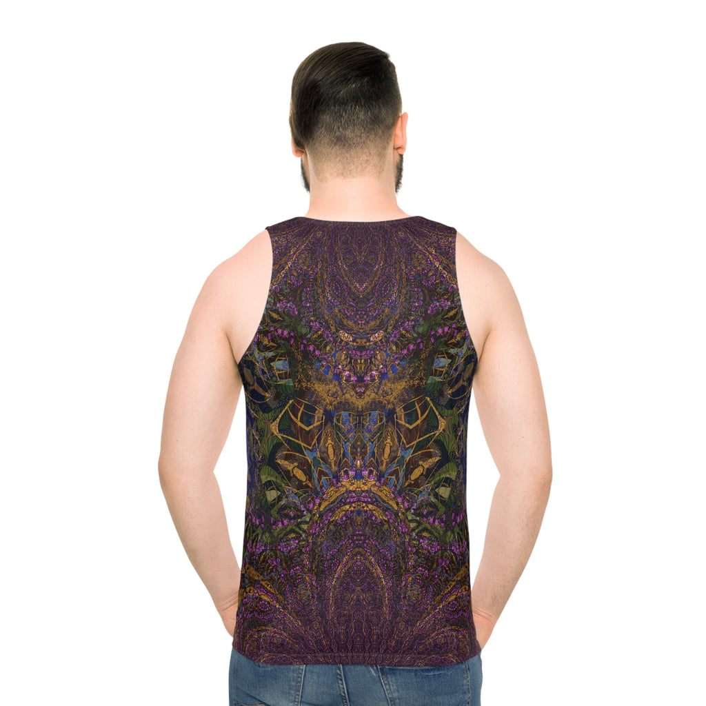 Unisex Tank Top - Love Light Fractals No.10
