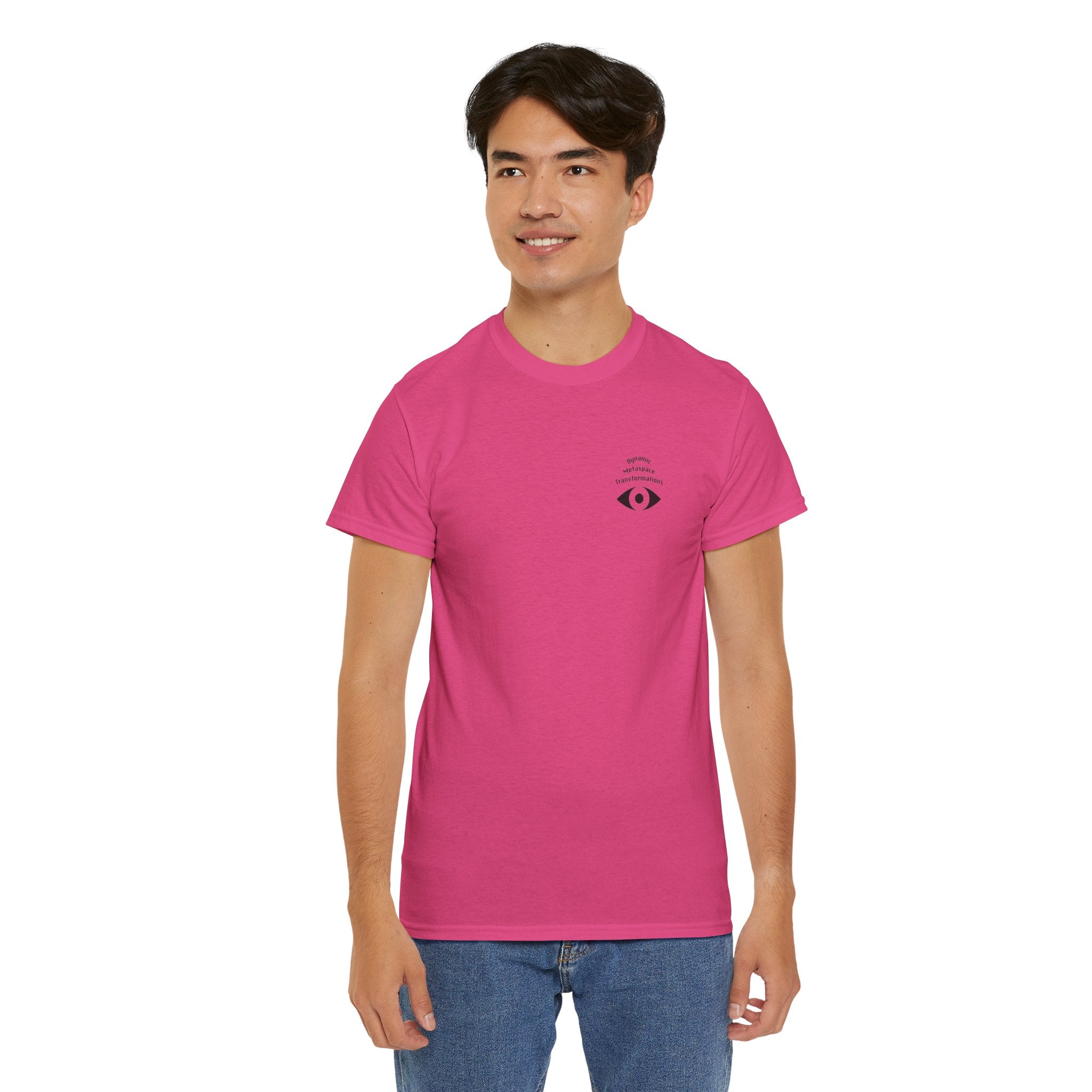 Unisex Heavy Cotton Tee (Back) - DMT Seer No.1