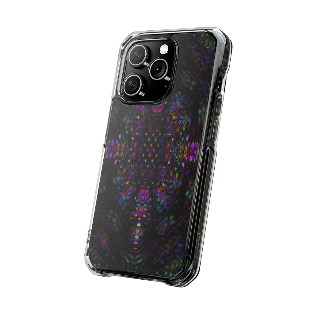 iPhone 14 Magnetic Clear Impact Case - DMT Scribe Tiles No.3