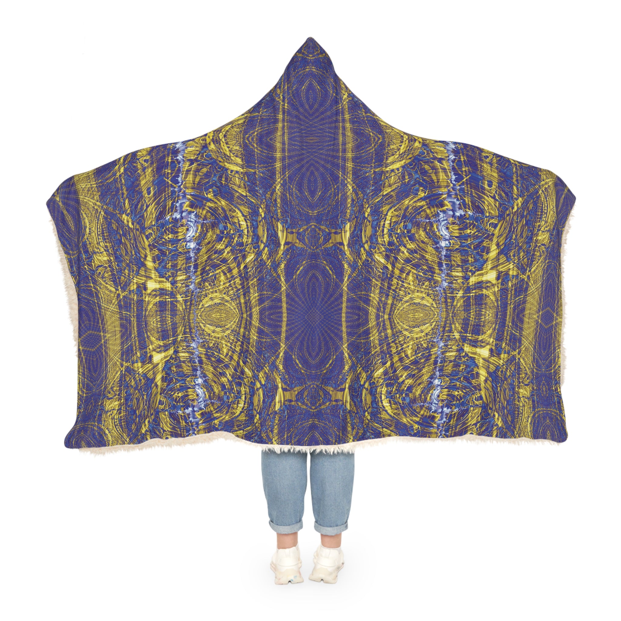 Snuggle Blanket - Love Light Fractals No.1