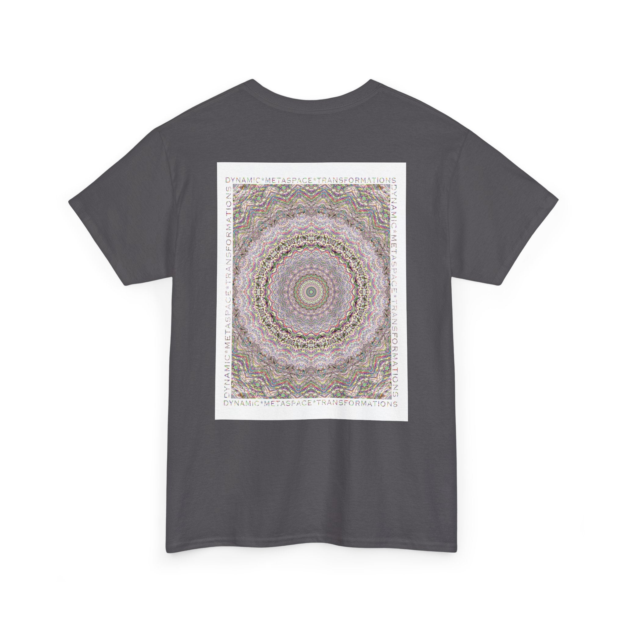 Unisex Heavy Cotton Tee (Back) - DMT Seer No.10