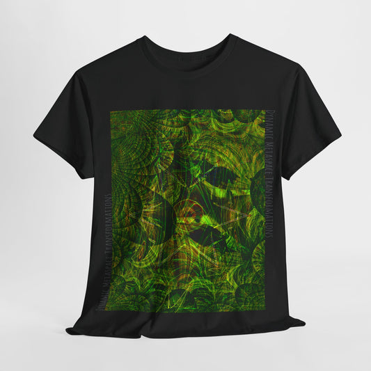 Unisex Heavy Cotton Tee - Green Leaf