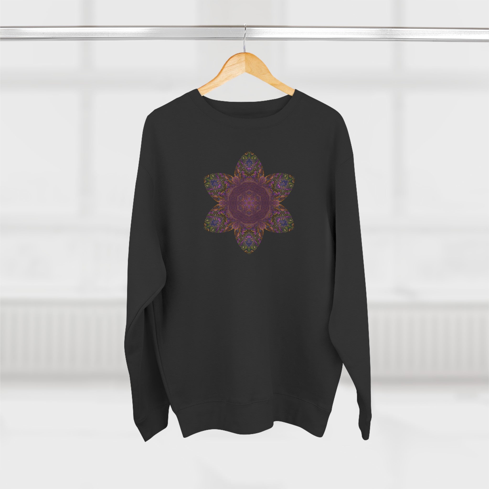 Unisex Crewneck Sweatshirt - Love Light Mandalas No.3