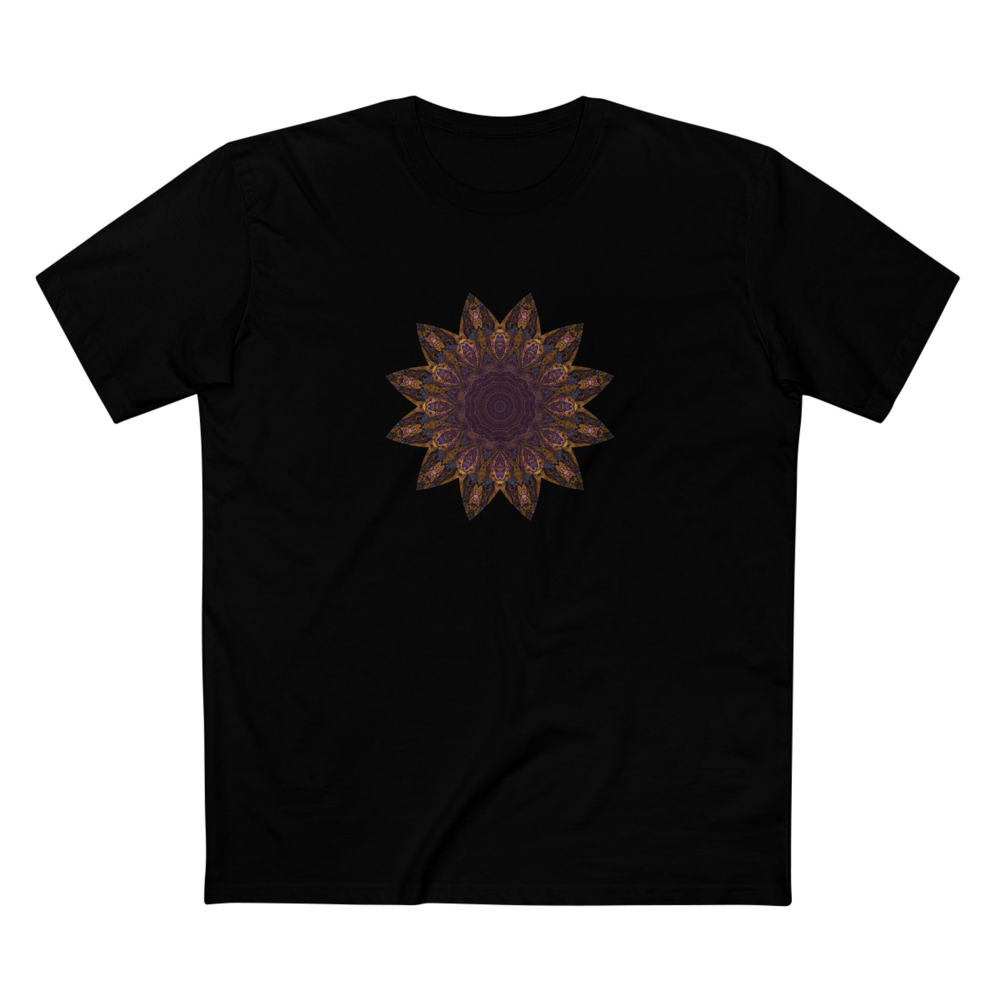 Men's Staple Tee - Love Light Mandalas No.1