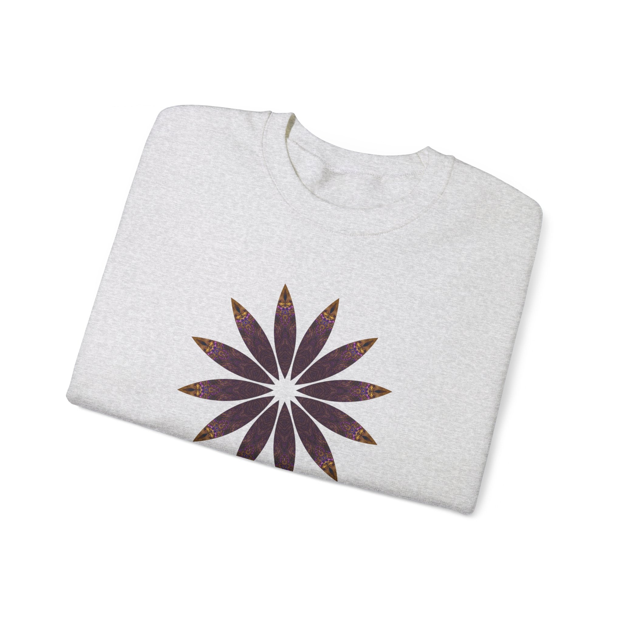 Unisex Heavy Blend™ Crewneck Sweatshirt - Love Light Mandalas No.2