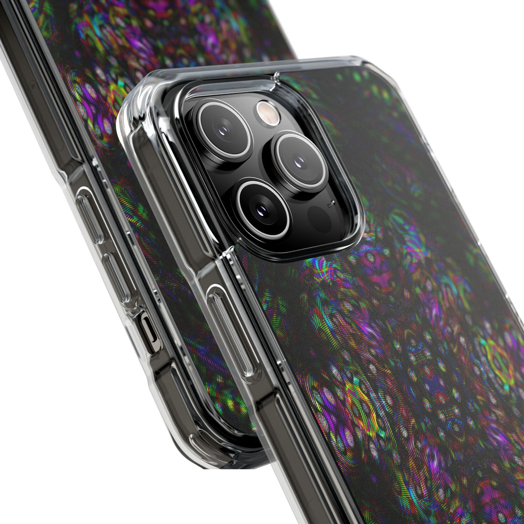 iPhone 14 Magnetic Clear Impact Case - DMT Scribe Tiles No.2