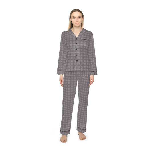 Women's Satin Pajamas - DK Series No.9