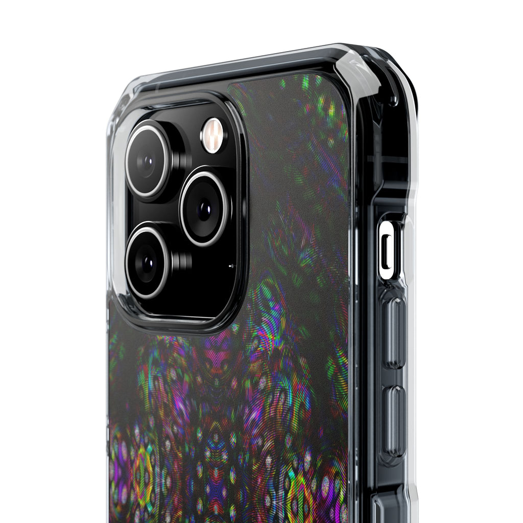 iPhone 14 Magnetic Clear Impact Case - DMT Scribe Tiles No.2