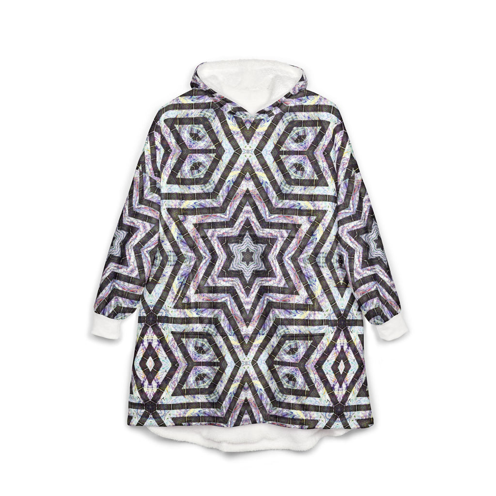 Unisex Hooded Blanket - P5 Kaleidoscopic No. 20