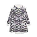 Unisex Hooded Blanket - P5 Kaleidoscopic No. 20