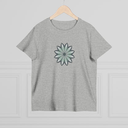 Women’s Maple Tee - Love Light Mandalas No.22