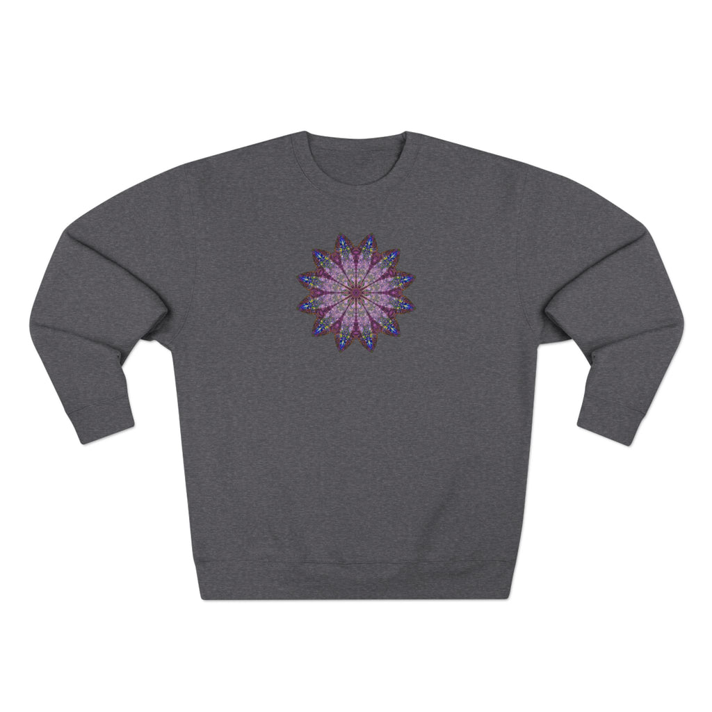 Unisex Crewneck Sweatshirt - Love Light Mandalas No.17