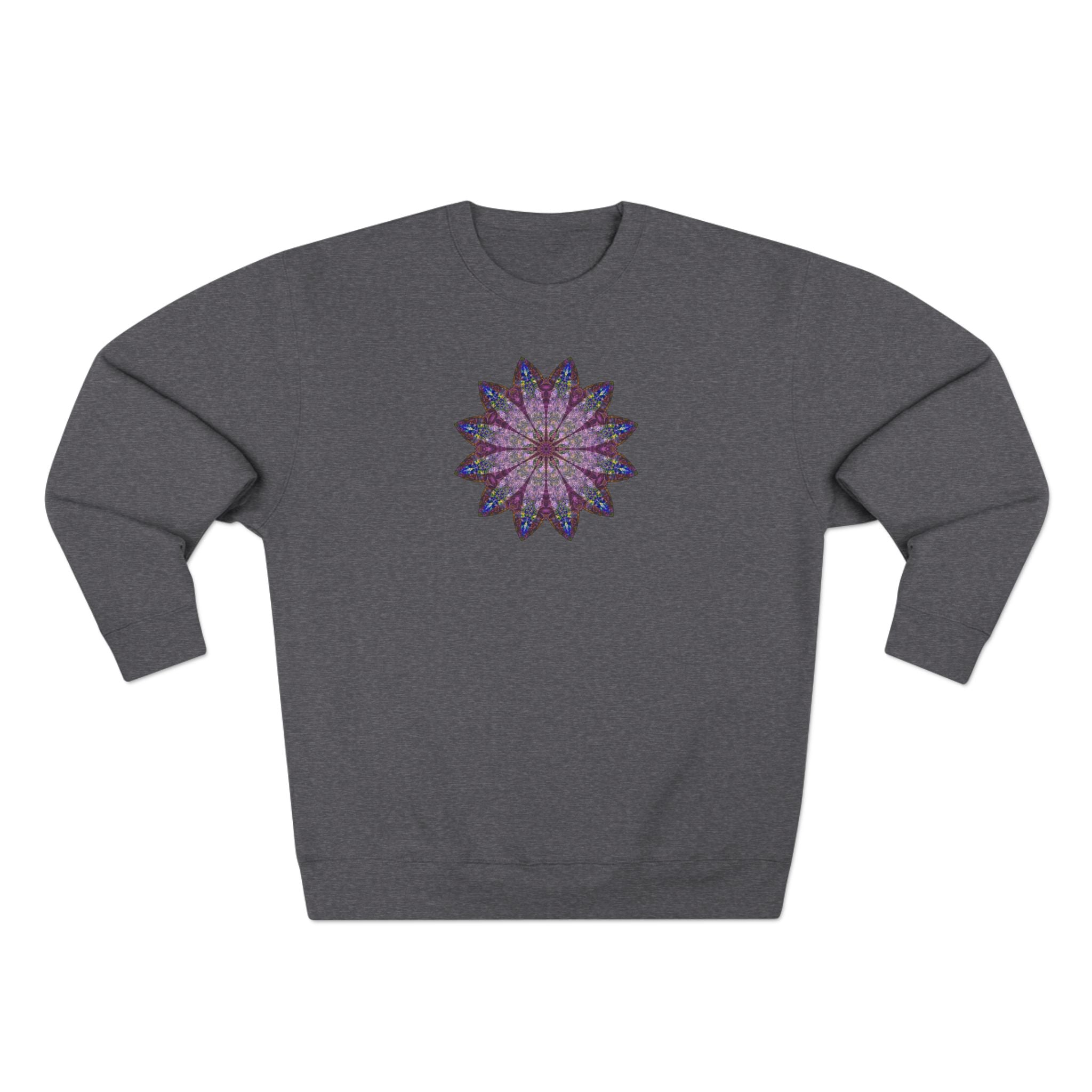 Unisex Crewneck Sweatshirt - Love Light Mandalas No.17