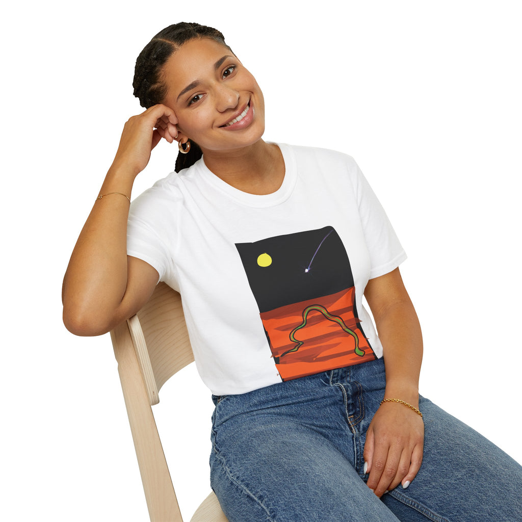 Unisex Softstyle T-Shirt - The Traveller Series (Shooting Star)