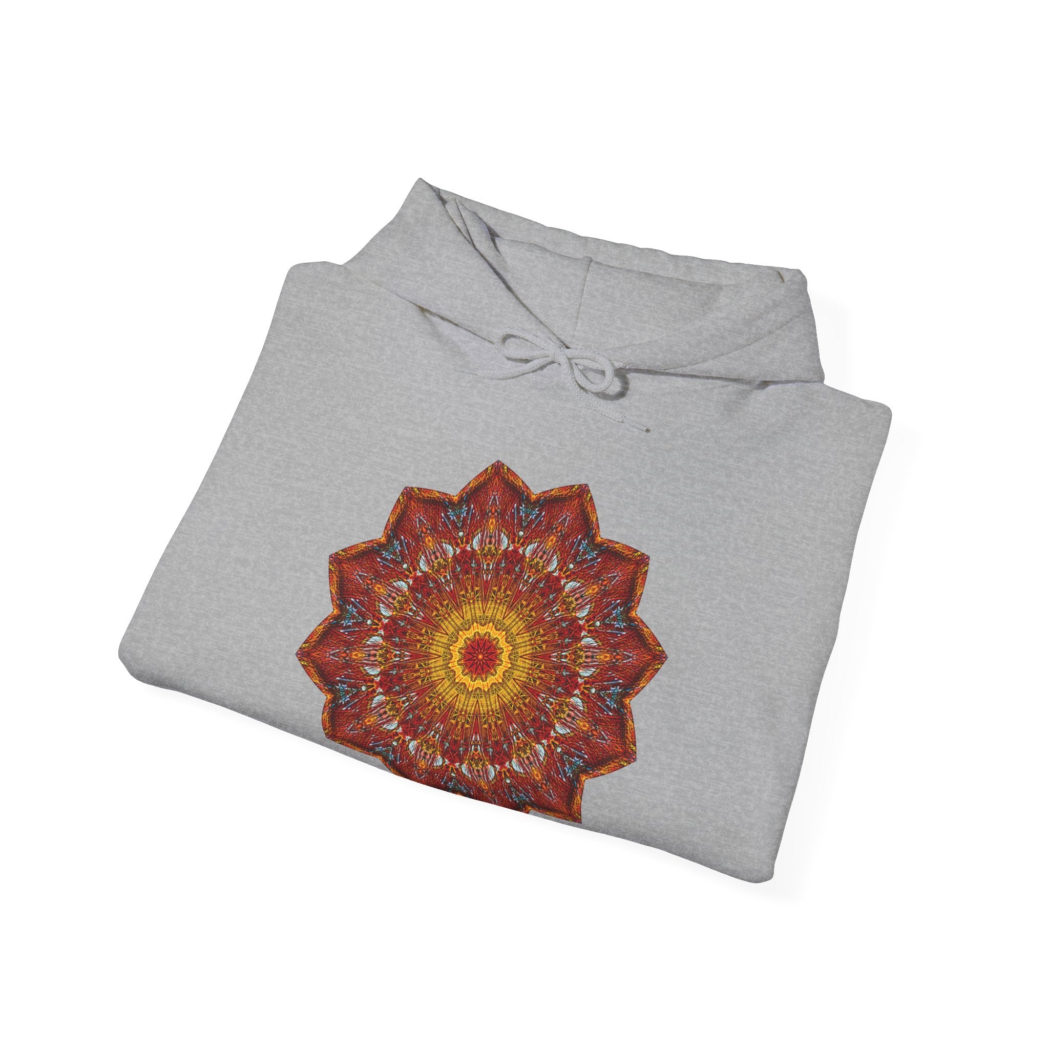 Unisex Heavy Blend™ Hooded Sweatshirt - Starflower Mandalas No.1