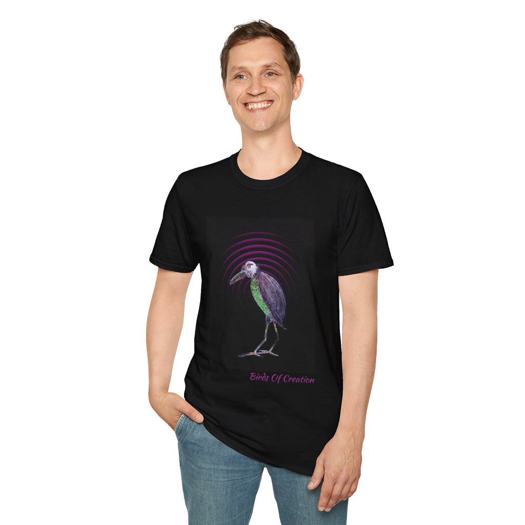 Unisex Softstyle T-Shirt - Birds Of Creation No.2b