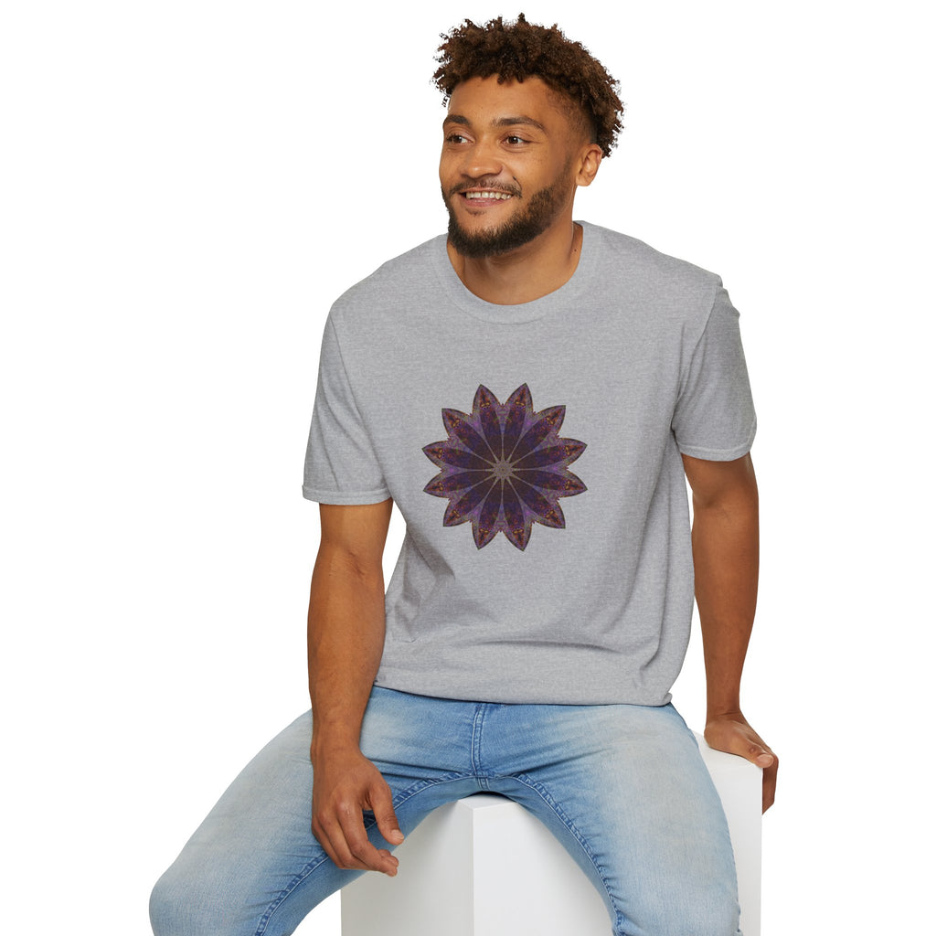 Unisex Softstyle T-Shirt - Love Light Mandalas No.11