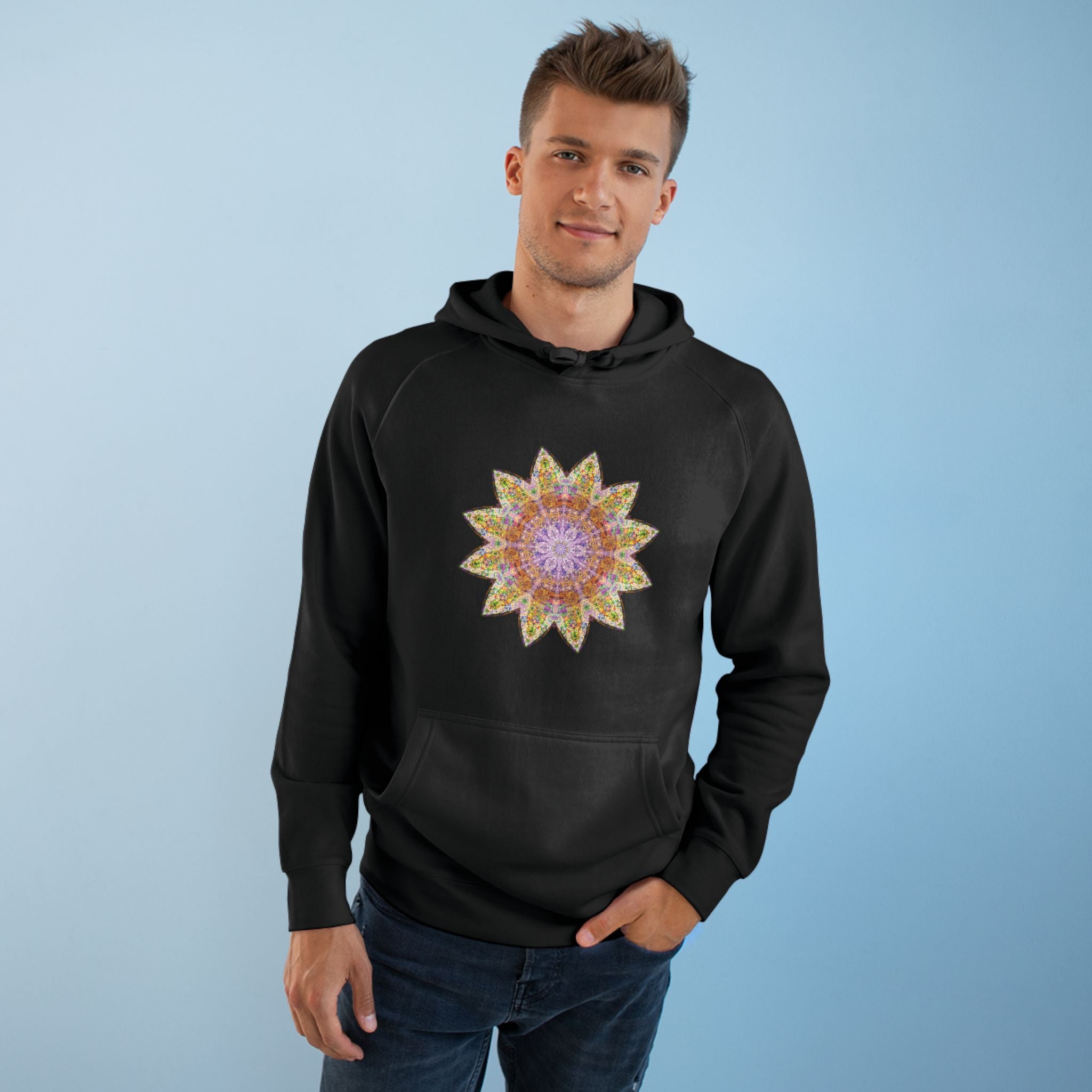Unisex Supply Hoodie - Love Light Mandalas No.14