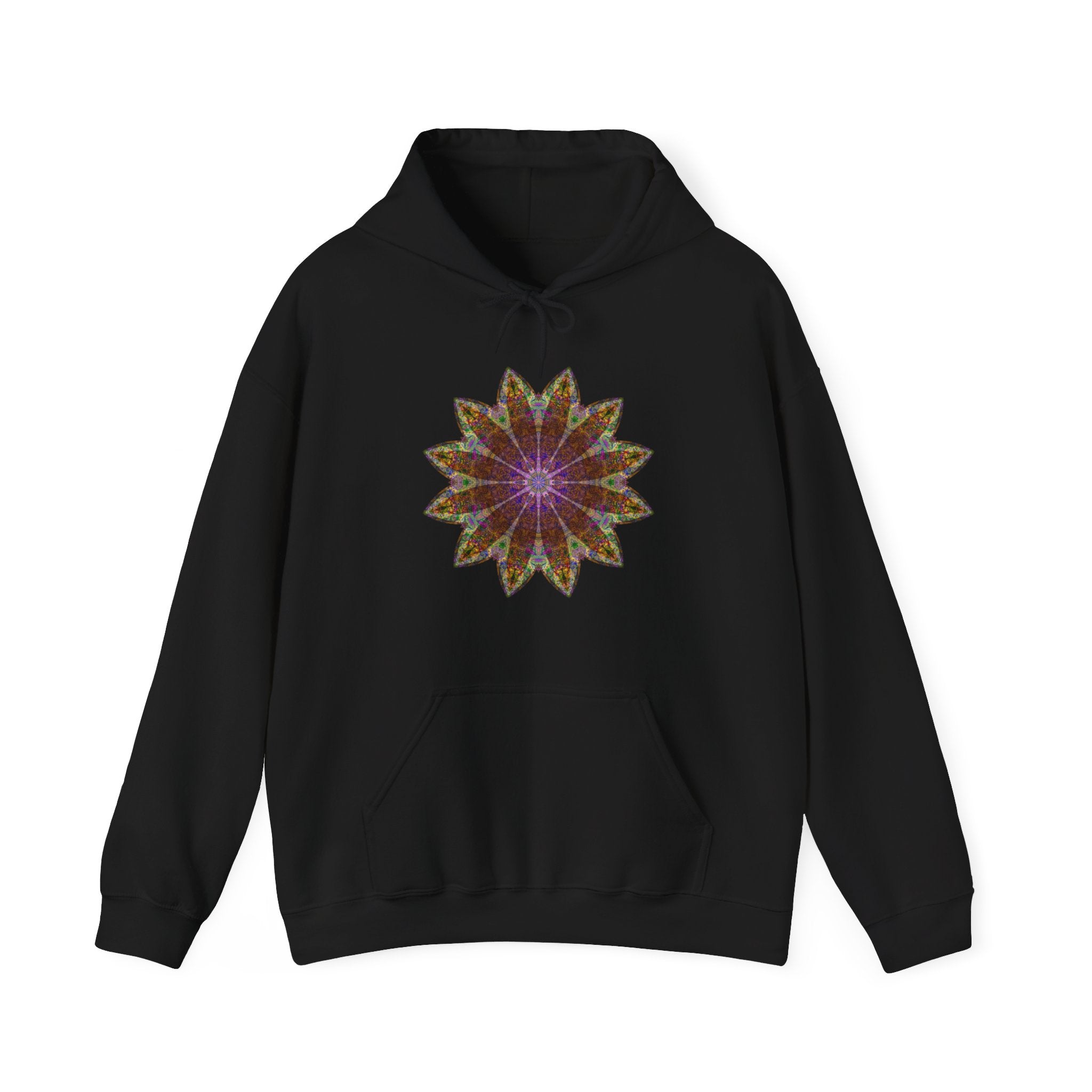 Unisex Heavy Blend™ Hooded Sweatshirt - Love Light Mandalas No.13