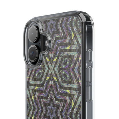 iPhone 16 Clear Case – P5 Kaleidoscopic No.1