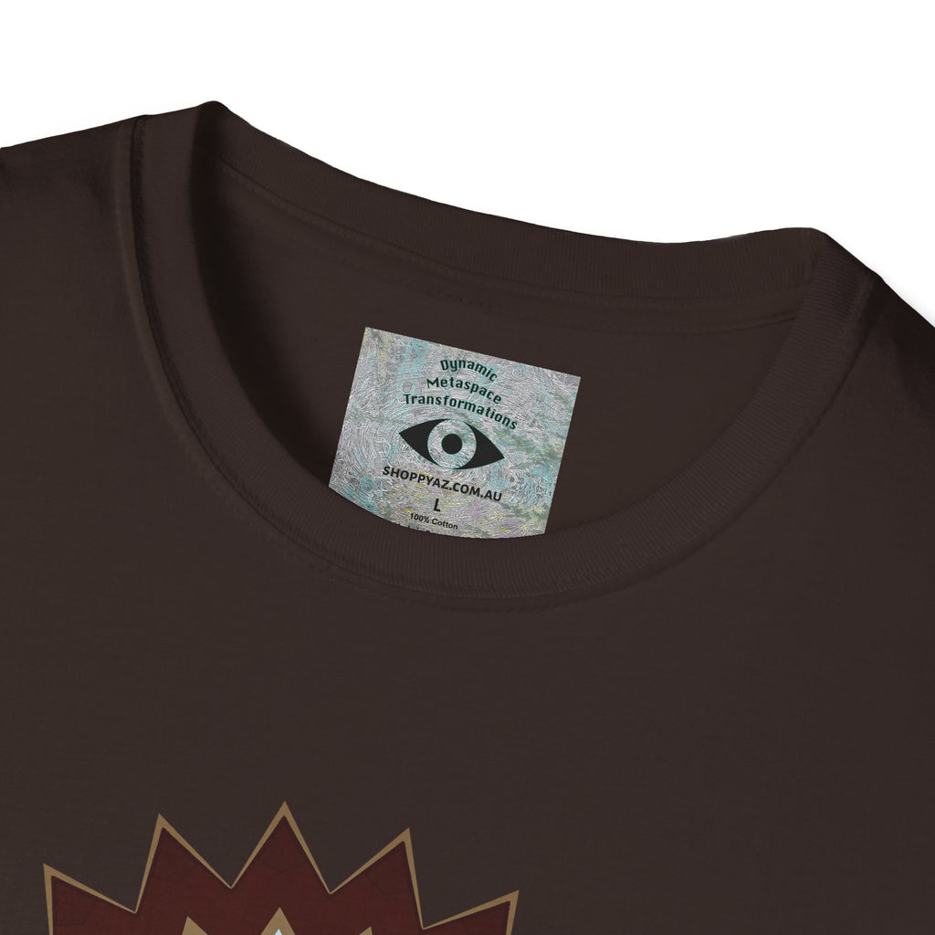 Unisex Softstyle T-Shirt - Mycelium Mandalas No.1