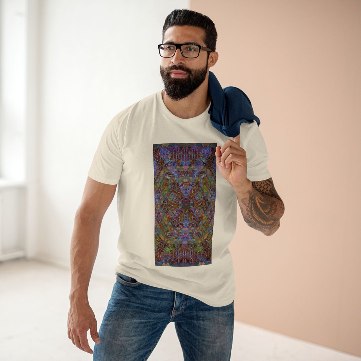 Men's Staple Tee - Mandala Series No.14
