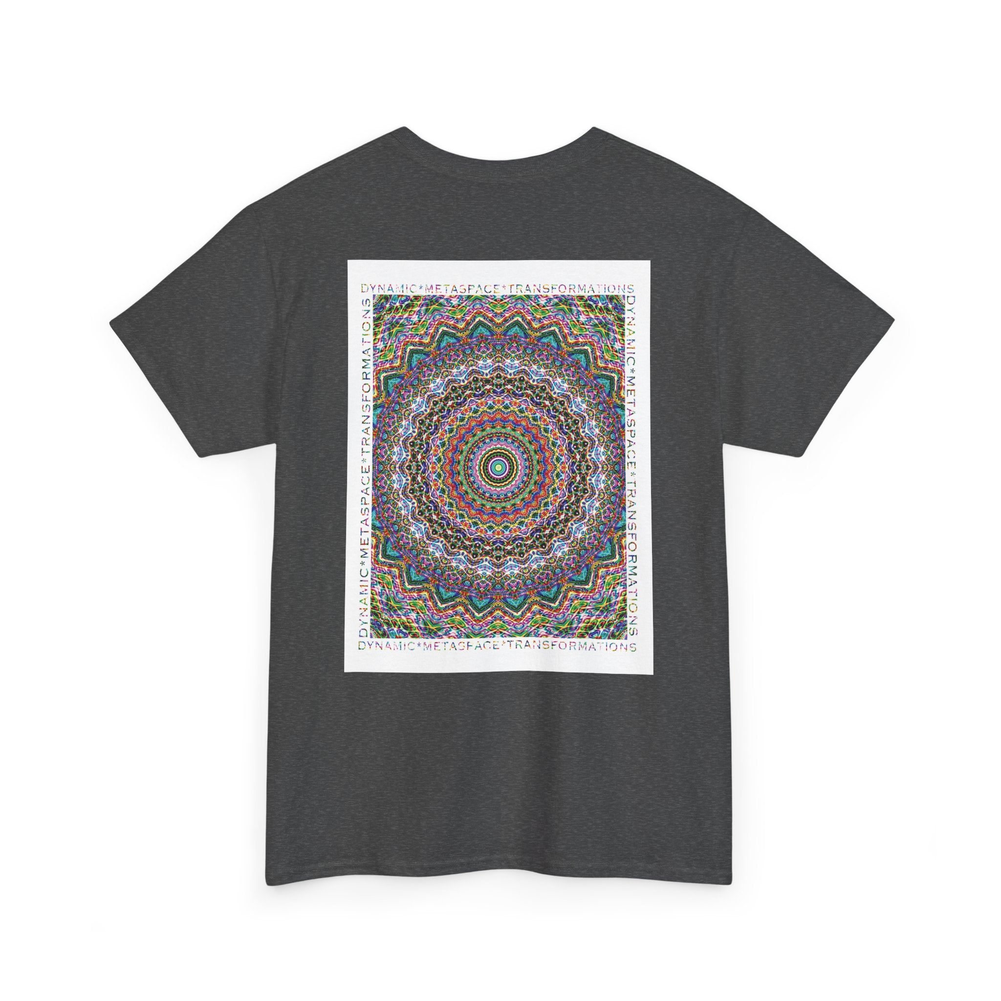 Unisex Heavy Cotton Tee (Back) - DMT Seer No.7