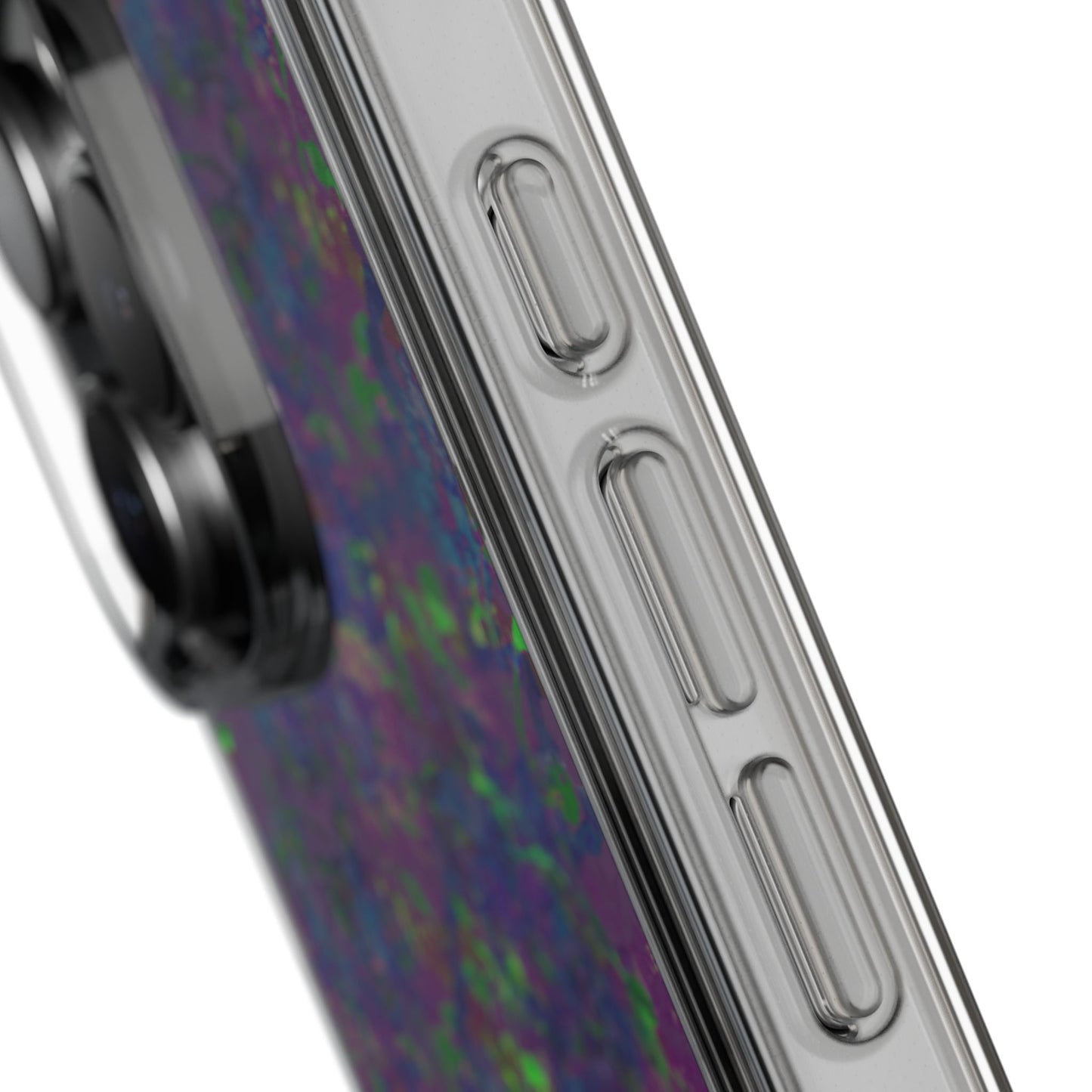 iPhone 16 Clear Case – Hidden Weave Series V3 No.23