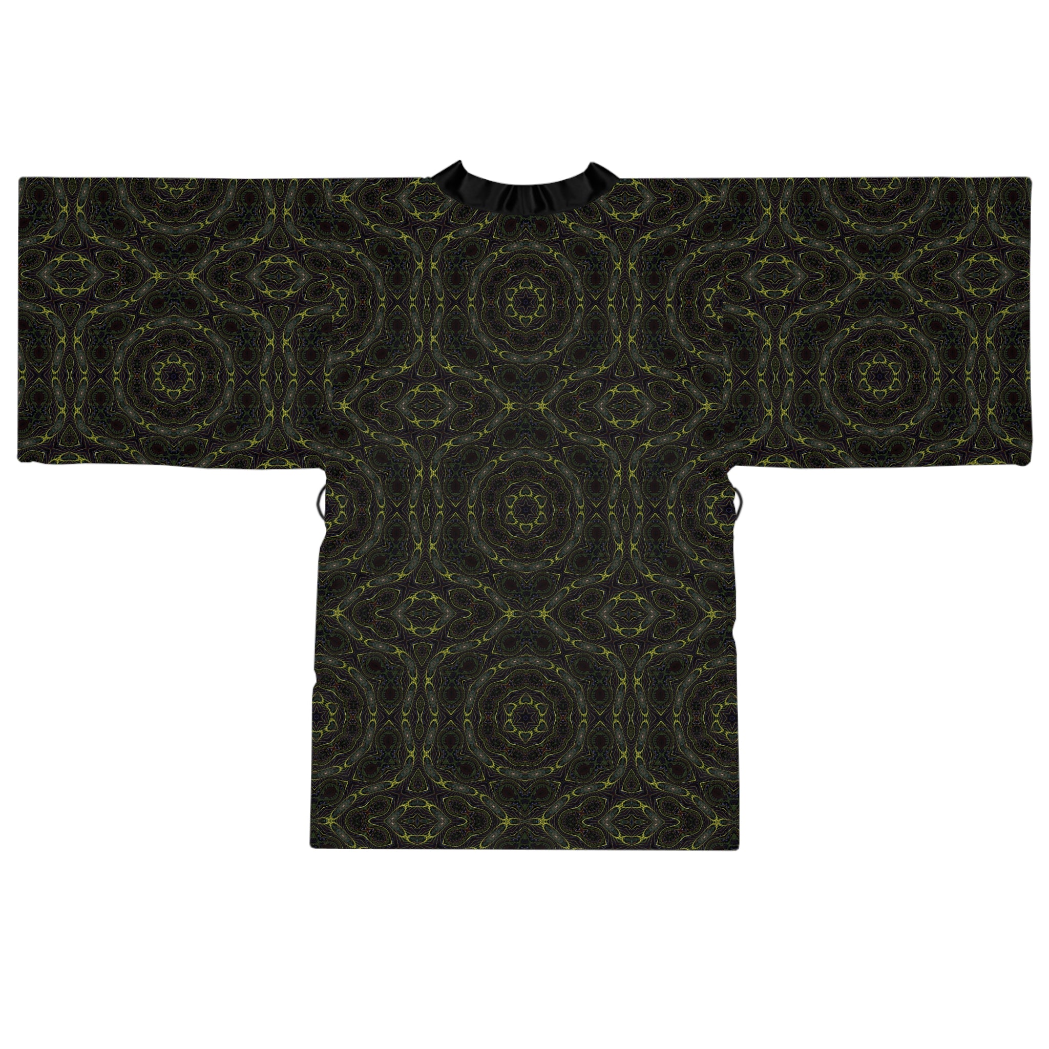 Long Sleeve Kimono Robe - P5 Kaleidoscopic No.4