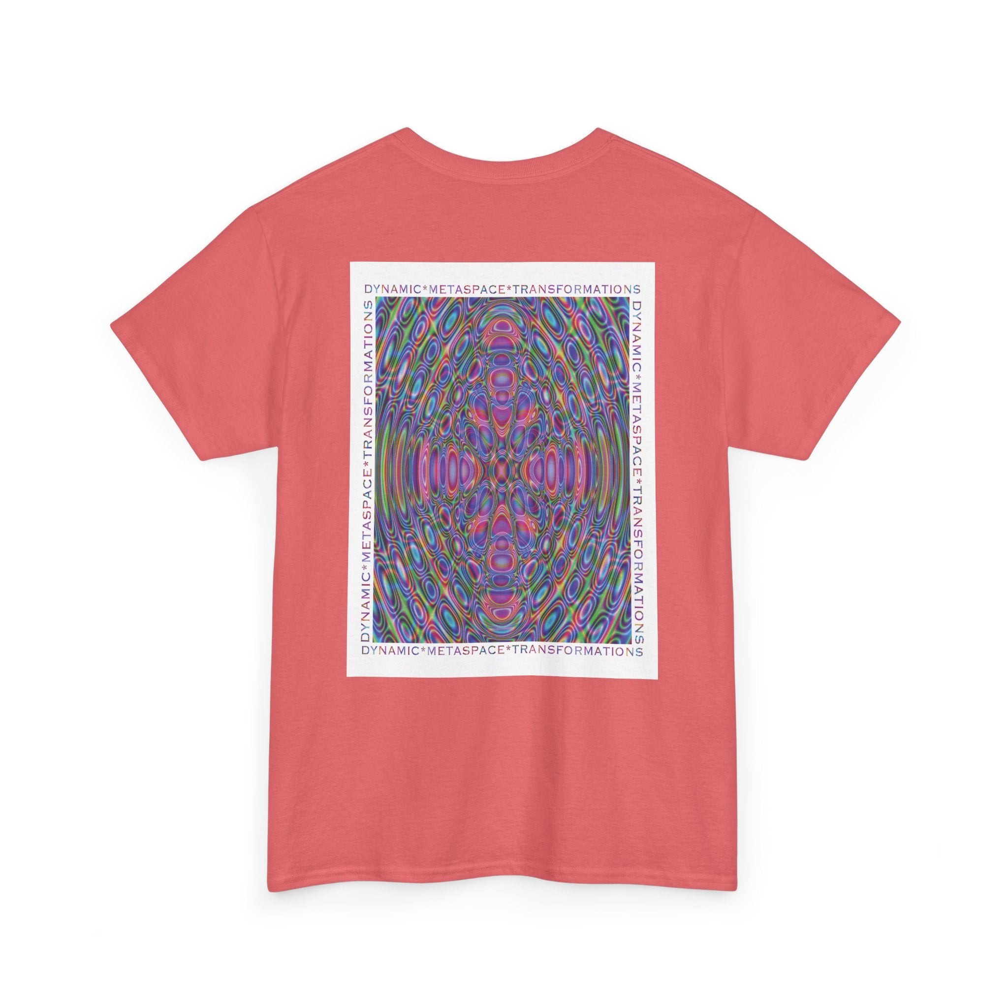 Unisex Heavy Cotton Tee (Back) - DMT Seer No.1