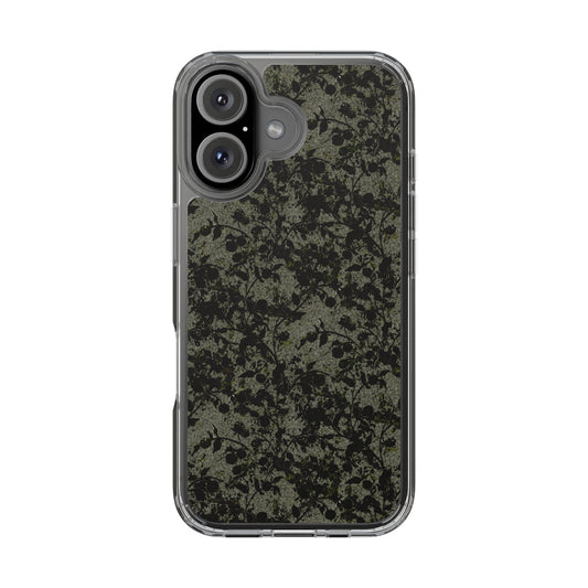 iPhone 16 Clear Case – Hidden Weave Series V3 No.25