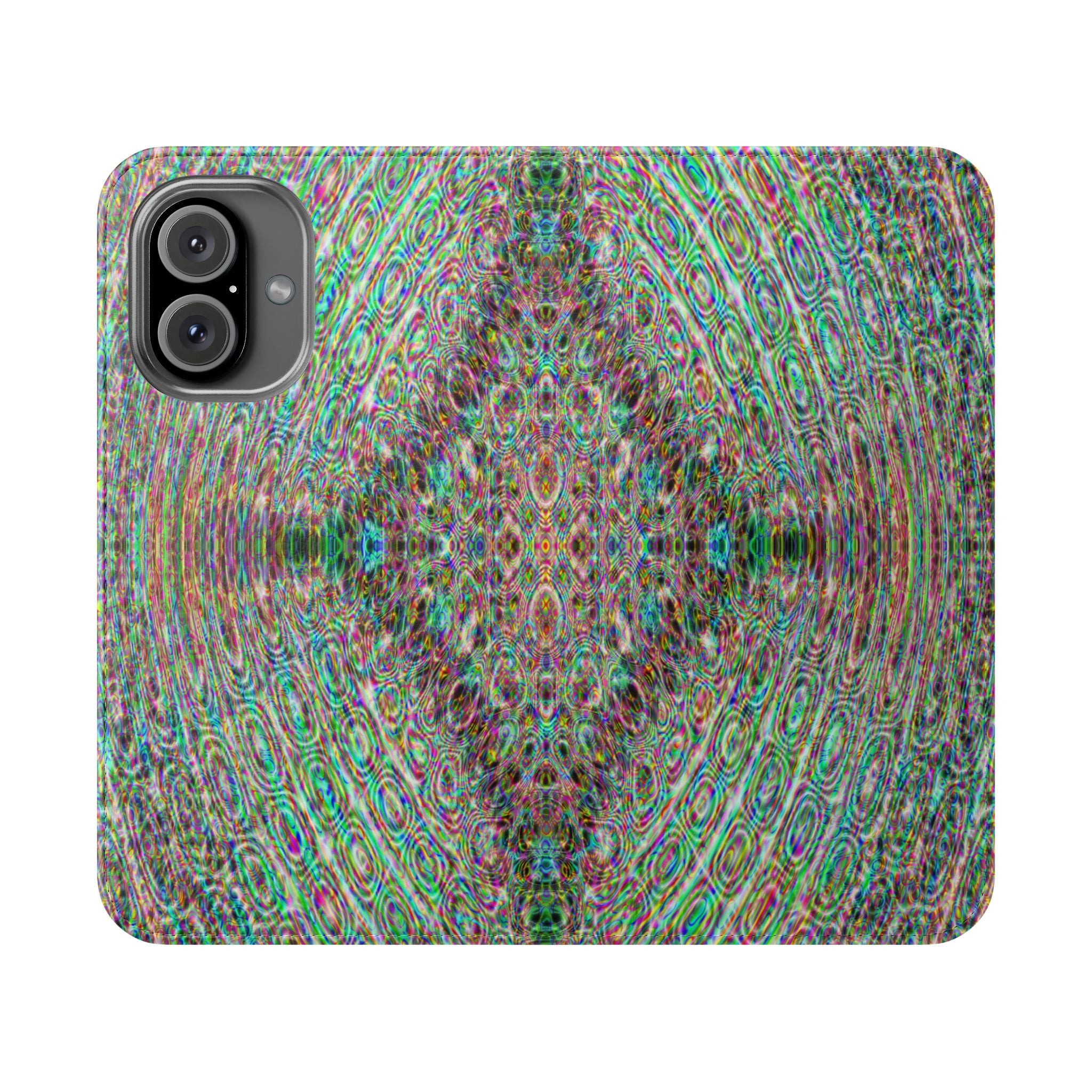 iPhone 16 Flip Case - DMT Seer No.14