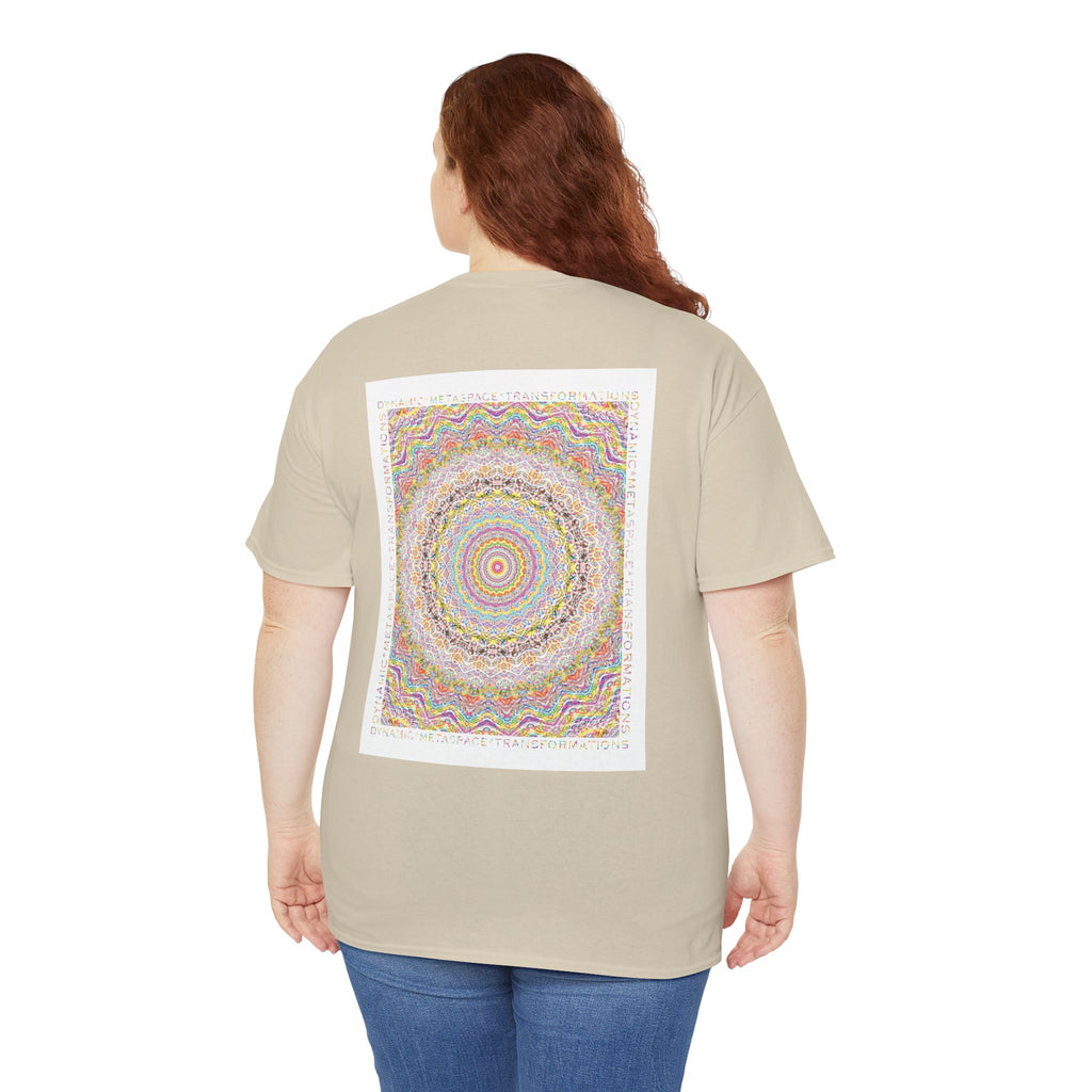 Unisex Heavy Cotton Tee (Back) - DMT Seer No.11