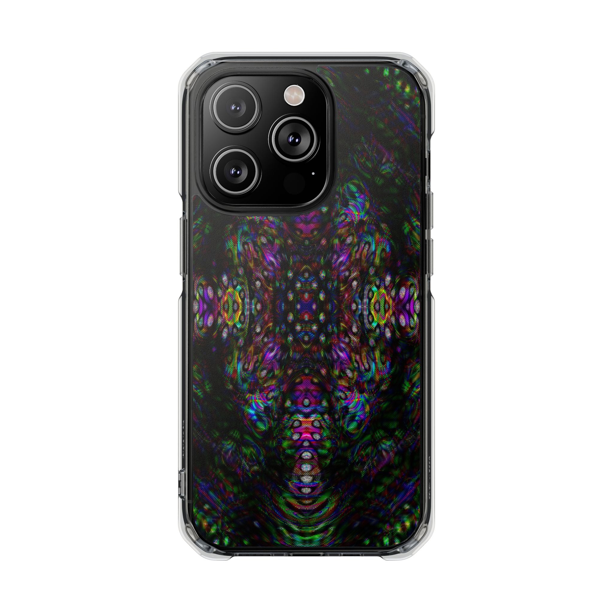 iPhone 14 Magnetic Clear Impact Case - DMT Scribe Tiles No.2