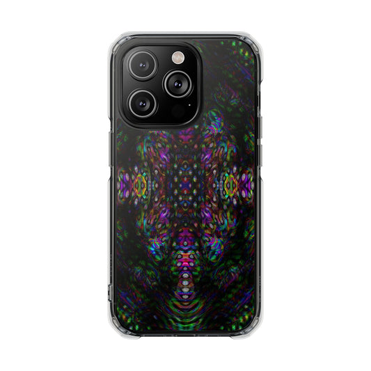 iPhone 14 Magnetic Clear Impact Case - DMT Scribe Tiles No.2