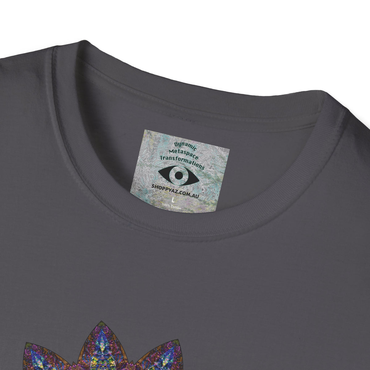 Unisex Softstyle T-Shirt - Love Light Mandalas No.17