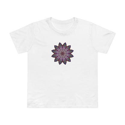 Women’s Maple Tee - Love Light Mandalas No.17