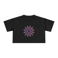 Women's Cropped Tee - Love Light Mandalas No.24